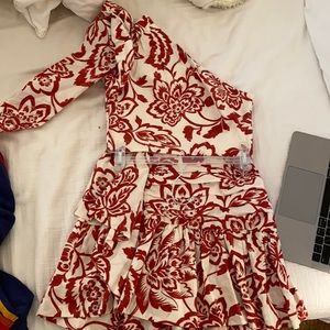 Red Zara Set size small worn once